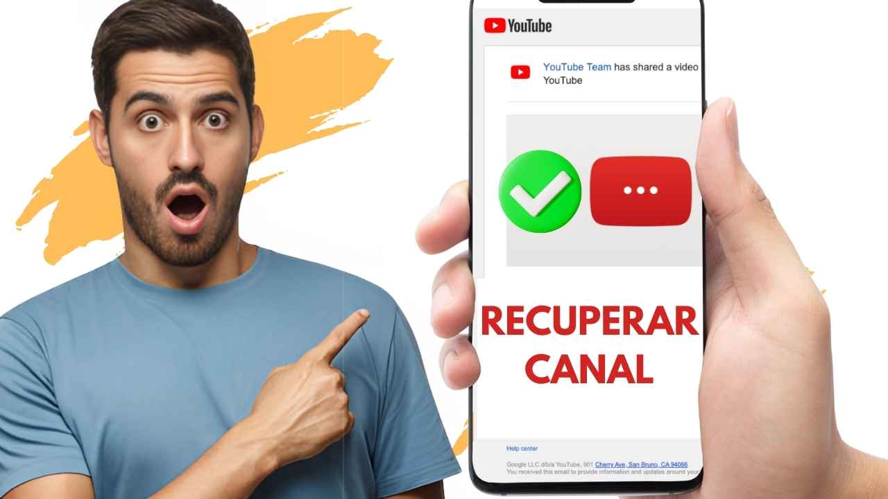 canal youtube hackeado recuperar acesso