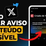 Passo a passo de como remover o aviso de conteúdo sensível em postagens no twitter