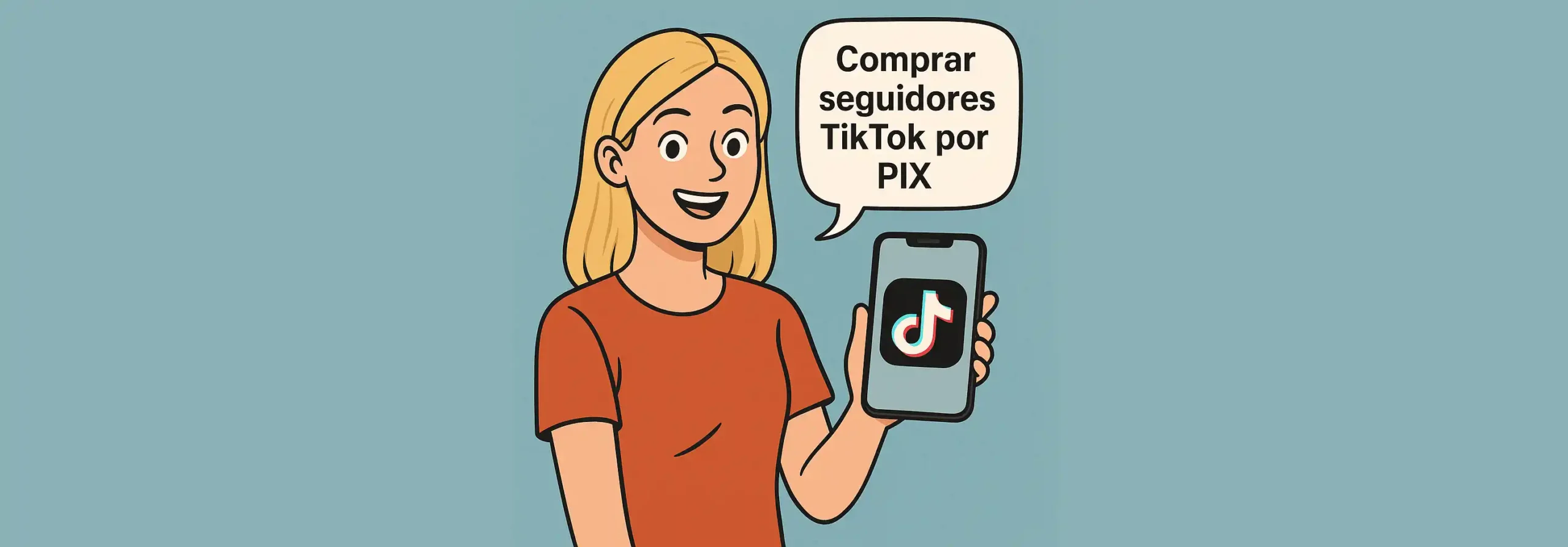 Como comprar seguidores no tiktok pagando pelo pix