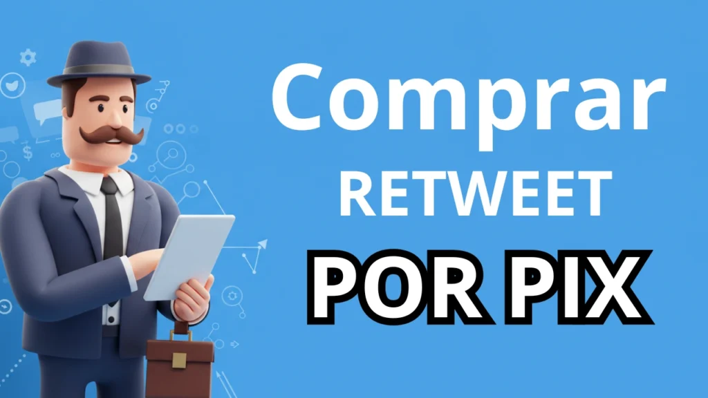 Homem de chapeu e papel da mão entendendo como comprar retweets para seu twitter pagando pelo pix