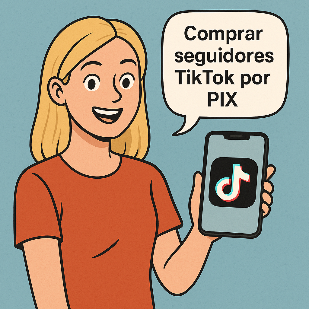 E possível comprar seguidores no tiktok por pix