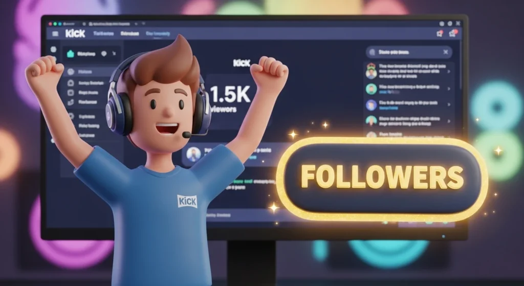 Melhor forma de aumentar sua audiencia na KICK